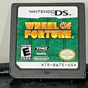 Nintendo DS Wheel Of Fortune Video Game. No case game only.